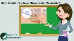Method to use Misoprostol vaginally