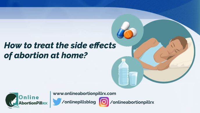Treating the side effects of abortion at home